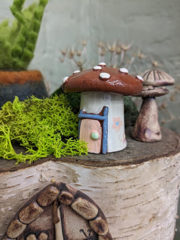 Terracotta Mini Fairy House