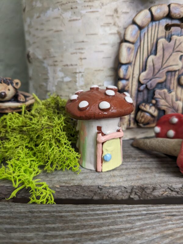 Terracotta Mini Fairy House - Image 2