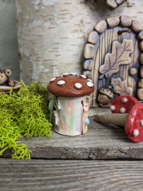 Terracotta Mini Fairy House - Image 3