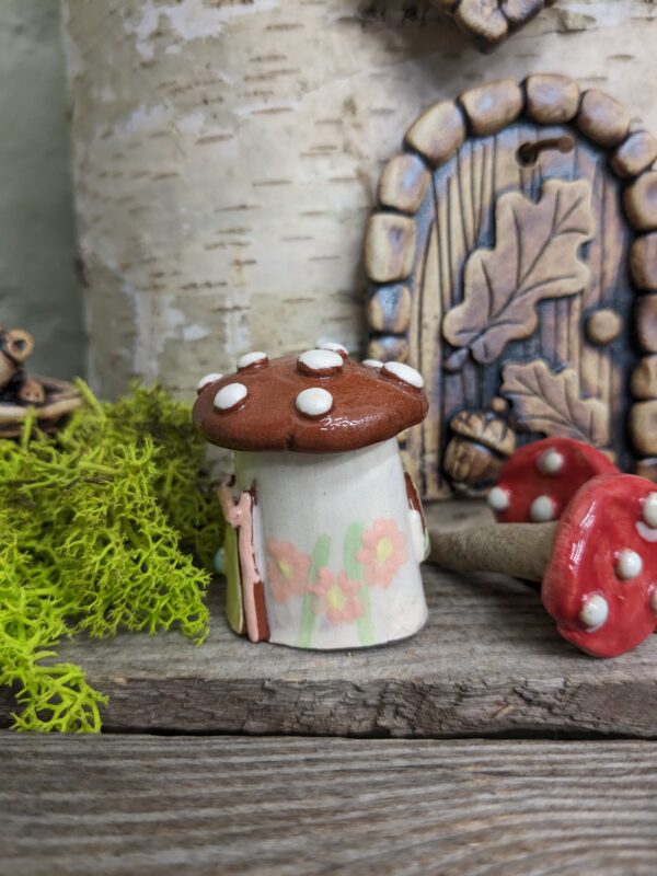 Terracotta Mini Fairy House - Image 5