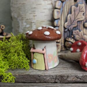 Terracotta Mini Fairy House